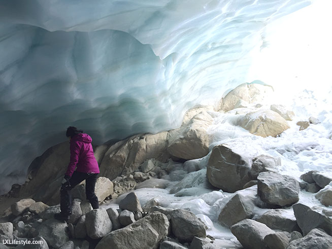 Exploring Ice Caves 
