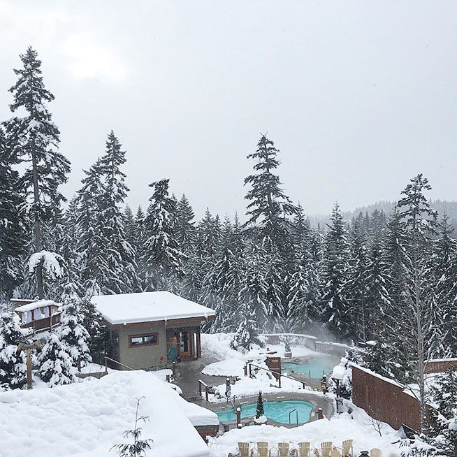 View from the Scandinave Cafe